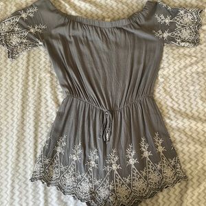 lightweight flowy romper